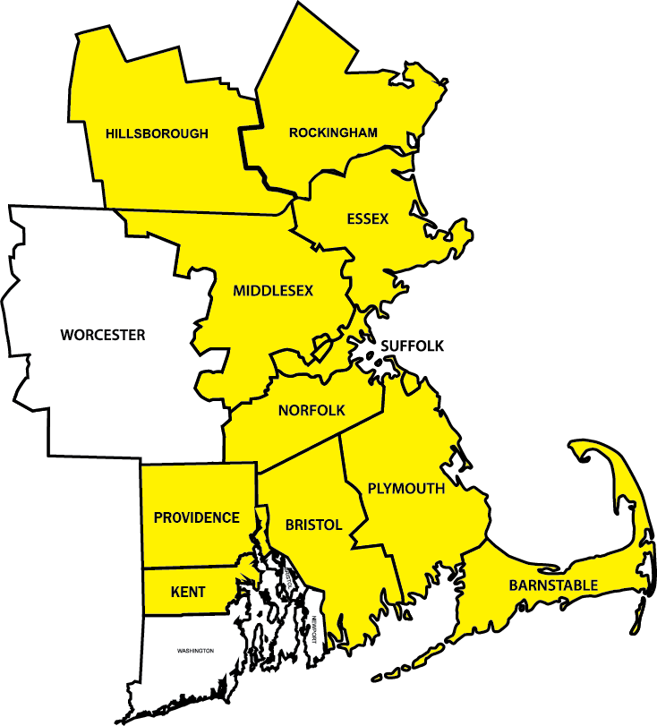 MVCU's map of the field of membership